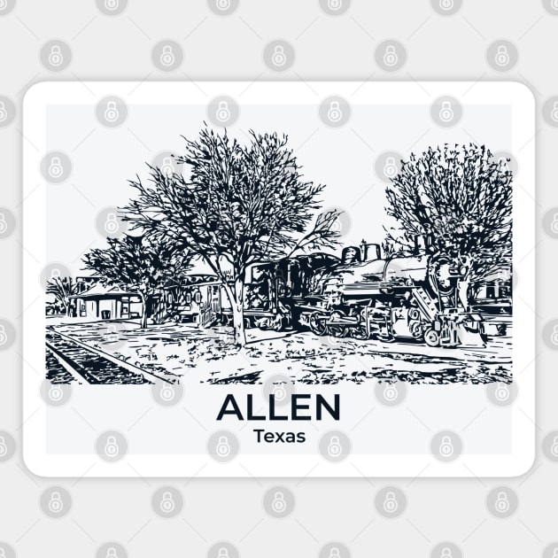 Allen - Texas Magnet by Lakeric